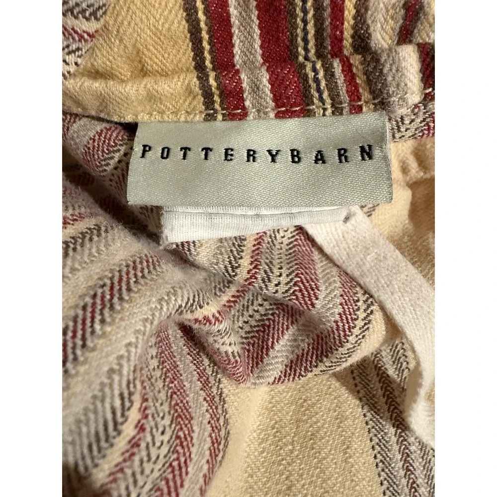 Pottery Barn size tag